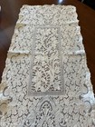 Quality Vintage Quaker Lace Table Topper Scarf
