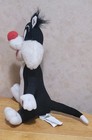 Vintage Looney Tunes Warner Bros 1998 Sylvester Cat Plush Stuffed Animal 9 
