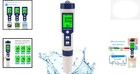 Precision 5-in-1 Digital Water Quality Tester For Pools  Aquariums   Hot Tubs