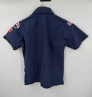 Boy Scouts Bsa Cub Scout Youth Button Shirt Short Sleeve Usa Blue Size Medium