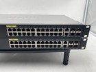 Lot Of 2 Cisco Sg350-28mp-k9 28-port Poe Managed Gigabit Switch