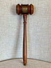 Vintage Wood Chairman   s Gavel 1981 Auctioneer Judge
