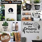 12 x5ft Self Adhesive Permanent Vinyl Roll Sign Making Sticker For Cut Decals