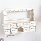 Unfinished Vintage Grocery Cabinet Kitchen 1 12 Scale Dollhouse Miniatures Store