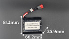 11 1v Battery Pack 3500mah Li-ion Rechargeable W  Bms Xt60 Connector