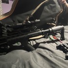 Centerpoint Patriot 425 Compound Crossbow Black green With Scope   Backpackcase