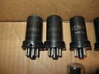 Vintage Radio Vacuum Tubes Valves Not Tested 5 Metal 3 Glass - See Description