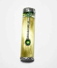 Mikks  drop A  Oil Kaleidoscope - Green Glass brass 2-mirror System New 