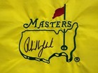 Phil Mickelson Signed Autographed Undated Masters Golf Pga Pin Flag-jsa Coa Loa
