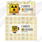 160pc Prank Stickers 1 5    3 5  - Funny Joke Gag Stickers For Adults - Radiatio