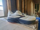 Brooks Ghost Men s Running Shoes Mesh Breathable Cushioned White black orange