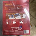 Avery Ink Jet Calendar Kit 3278 New Sealed 2001 8 1 2 X 11 Sheets 15