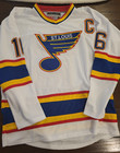 Brett Hull Signed St  Louis Blues Jersey Hof 2009 Size 50 Jsa Ccm