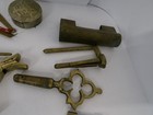 Big Lot Of Antique Korean And Chinese Locks padlocks For Chests furniture