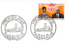 Vintage Fdc Republic Of Madagascar s 10th Anniversary Scott  417 C1968