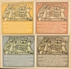 German Notgeld Hameln  Complete Set Unc - 25  50  75 Pfennig   1 Mark - Cu-e3