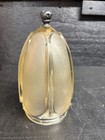 A Elegant Vintage Art Deco Frosted Opalescent Glass Pendant Hanging Light Shade