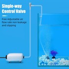 Aquarium Control Valve 20pcs fish Tank 2 Way Valves For 3 16  Airline Tubing    