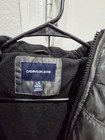 Calvin Klein Jeans Boys Gray Hooded Puffer Jacket Lined Zip Pockets Size L