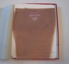 Vintage Larkwood Seamless Stockings Flair Beige 2 Pair In Box