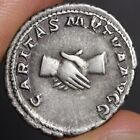 Pupienus Antoninianus Ancient Roman Empire Silver Coin 238ad Caritas Mvtva Avgg