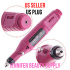 Electric Nail File Art Drill File Acrylic Manicure Pedicure Portable Machine Kit