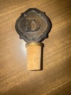 Mud Pie New Without Packaging Monogram  d  Cast Iron Bottle Stopper With Cork