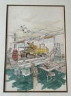 Van Kaufman American Automotive Illustrator Pontiac General Motors Mcm Workshop