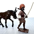 Somerset Toy Soldiers Indian Sikh Leading Pack Mule Military Figure   Donkey