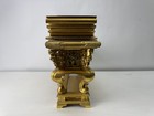 Y10021 Buddhist Altar Equipment Sutra Desk Makie Colored Japan Antique Buddhism