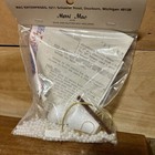 Vintage Merri Mac Ornament Kit  dreaming  Tiny Treasure Pearl Strawberry    Bell