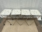 Vintage Tv Trays Mid Century Design Set Of 4