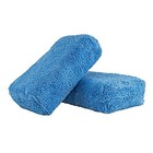 Premium Grade Microfiber Applicator Pads - 2 Set Of 2 Workhorse Light Blue