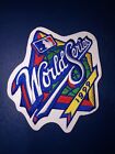 Mlb 1999 World Series Jersey Patch Iron On  4 5    Ny Yankees Atlanta Braves