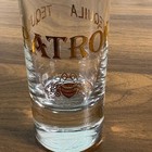 Patron Tequila Whiskey Long Neck Shot Glasses 4  Set Of 5
