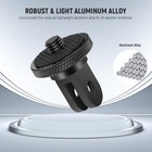 Camera Tripod Adapter 1 4   -20 Adapter Mount For Gopro Hero 13 12 Insta360 X5 X4