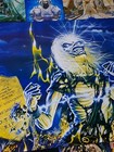 Huge Vintage Original 1985 Iron Maiden Live After Death Poster 40  X 60  