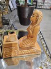 Amorc rosicrucian 1959 Egyptian Pharaoh Incense Burner Vintage 6  X 5 5 