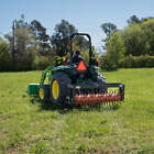 Titan Attachments 50  3 Point Drum Filled Plug Aerator Fits Cat 1 And 2 Tractors