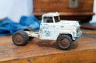 Vintage Ford Hubley Mighty Metal Farm Dump Truck Pressed Steel Toy Parts