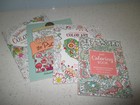 Lot Of 4 Christian Scripture  Bible     Inspirational Adult Coloring Books