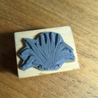 Art Impressions Wood Mounted Rubber Stamp Botanical Silhouette Grass Leaves 