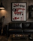 M  tley Cr  e The Return Of Carnival Of Sins Tour 20th Poster   Vip Exclusive