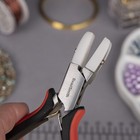 Flat Nylon Jaw Pliers     Fine Tips     5 Inches  127mm      Ergonomic Handle With    