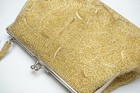 Dear Vanilla Japanese Beads Kimono Handbag Purse Vintage Authentic Made In Japan