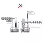 Polish Billet Aluminum Forward Controls Harley Softail  1984 1999 Fxst Flstc
