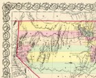 Historic State Map - New Mexico Utah Territories - Colton 1856 - 28 25 X 23