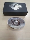 Harley-davidson New Men s Immunity Skull Belt Buckle  Antique Nickel Finish