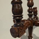 Wooden Vintage Candleabra 5 Holder