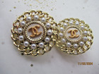 Chanel 2   Gold Tone   Cc Logo   23mm  Under 1   Buttons This Is For 2